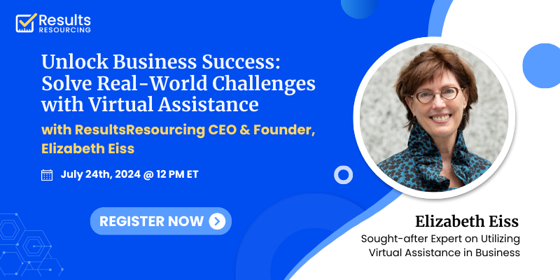 Register to unlock business success with Elizabeth Eiss.